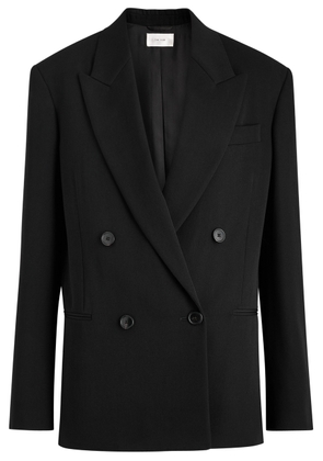 The Row Sandon Double-breasted Wool Blazer - Black - 8 (UK12 / M)