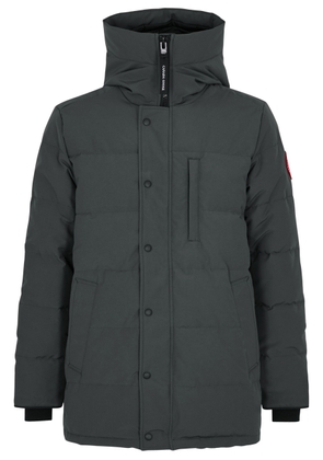 Canada Goose Men's Dark Grey Carson Quilted Arctic-tech Parka - L
