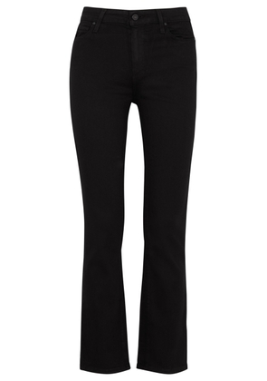 Paige Cindy Cropped Skinny Jeans - Black - 23 (W23 / UK 4 /xxs)
