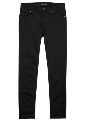 Nudie Jeans Lean Dean Slim-leg Jeans - Black - W34