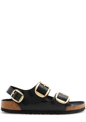 Birkenstock Milano Big Buckle Black Women's Leather Sandals UK 4