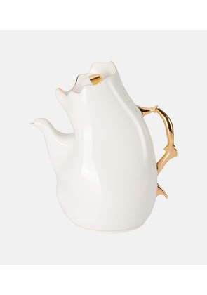 Seletti Meltdown porcelain teapot by JordanLuca