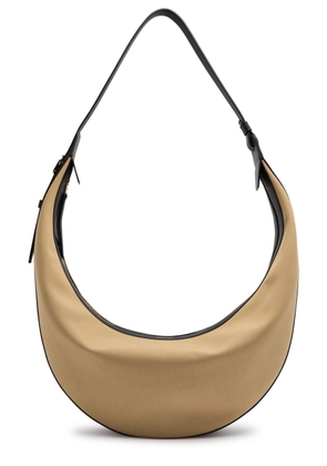 Khaite Augustina Panelled Canvas Hobo bag - Beige - One Size