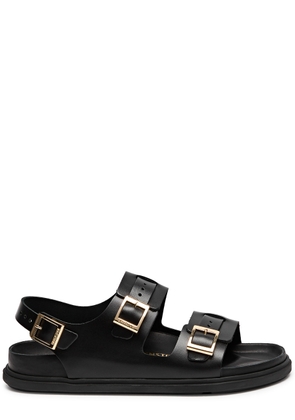 Birkenstock Cannes Leather Sandals - Black - 41 (IT41/ UK8)