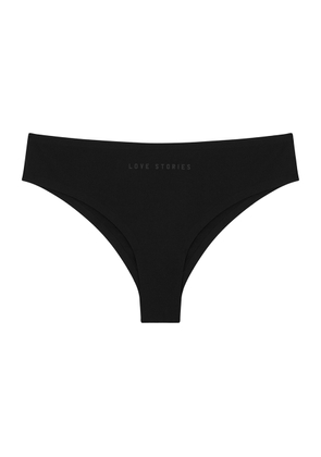 Love Stories Kate Black Seamless Briefs - 3 (36 A/B)