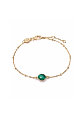 Daisy London Healing Stone 18kt Gold-plated Bracelet - Green - One Size