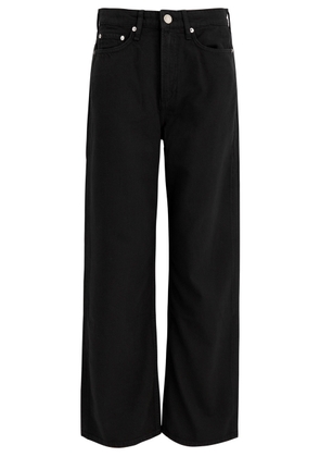 Rag & Bone Logan Wide-leg Jeans - Black - 24 (W24 / UK6 /xs)