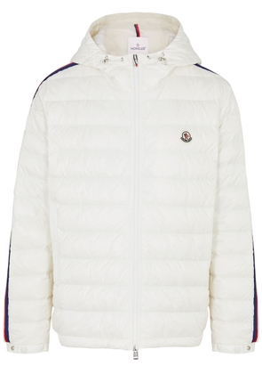 Moncler Agout Quilted Shell Jacket - Off White - 5, Men's Designer Shell Jacket, Male - 5