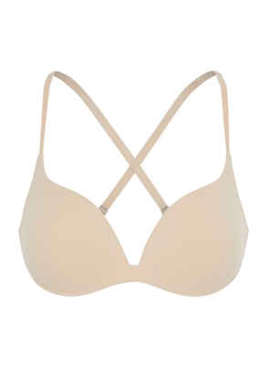 Wacoal Inès Secret Stretch-nylon Push-up bra - Beige - 38D
