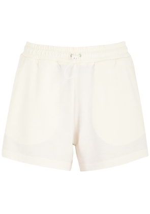 Moncler Panelled Cotton Shorts - Ivory - L (UK14 / L)