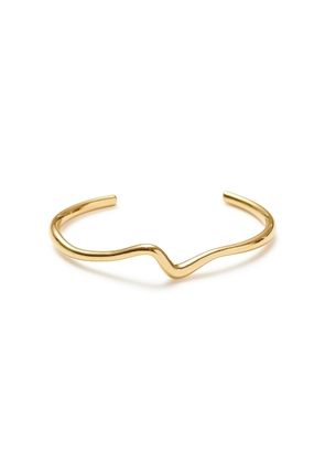Missoma Molten Wave 18kt Gold-plated Bracelet - S