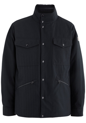 Moncler Men's Promontoire Reversible Woven Navy Shell Jacket - Xxl - 5 (UK44 /xxl)