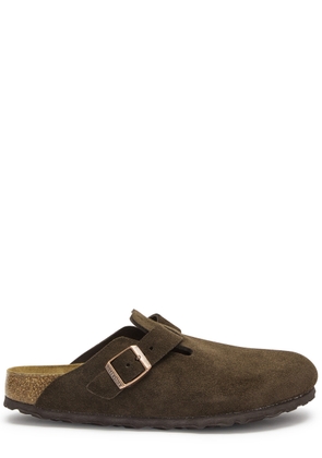 Birkenstock Boston Suede Clogs - Brown - 36 (IT36/ UK3)