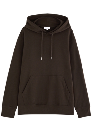 Norse Projects Norse Standard Hooded Cotton Sweatshirt - Brown - S