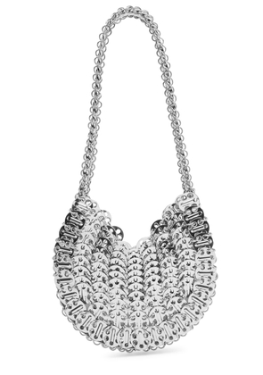 Rabanne 1969 Moon Disc Shoulder bag - Silver - One Size