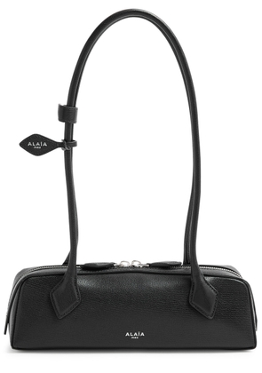 Alaïa Le Teckel Small Grained Leather Shoulder bag - Black - One Size