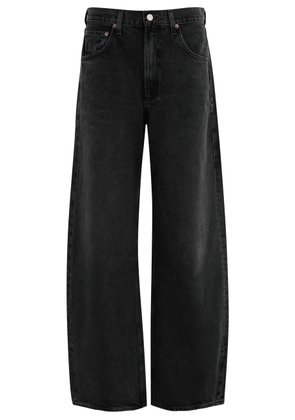 Agolde Low Curve Barrel-leg Jeans - Black - 29 (W29 / UK12 / M)