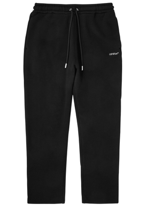 Off-white Arrow Logo Cotton Sweatpants - Black - XL