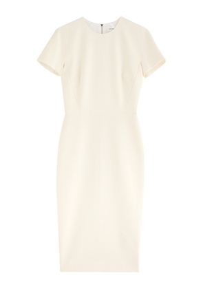 Victoria Beckham Woven Midi Dress - Ivory - 16 (UK16 /xl)