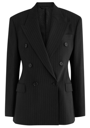Acne Studios Juvel Pinstriped Wool-blend Blazer - Black - 40 (UK12 / M)