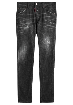 DSQUARED2 Cool Guy Distressed Skinny Jeans - Black - 52 (IT52 / XL)