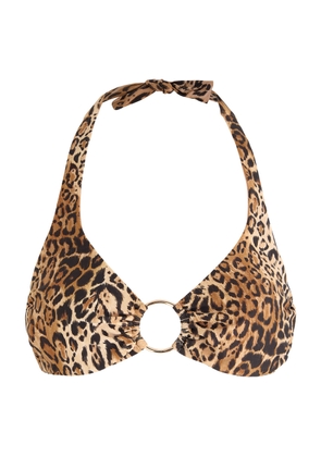 Melissa Odabash Brussels Leopard-print Bikini top - 38 (UK6 / XS)