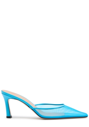 The Attico Juno 75 Mesh Mules - Light Blue - 37 (IT37 / UK4)