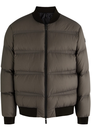 Moncler Vioz Quilted Nylon Bomber Jacket - Brown - 3 (UK40 / L)