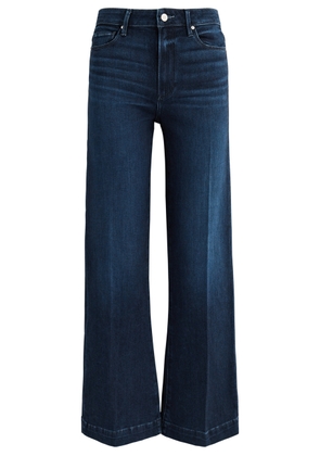 Paige Leenah Wide-leg Jeans - Dark Blue - 30 (W30 / UK12 / M)