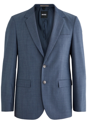Boss Stretch-wool Blazer - Blue - 46 (UK36 / S)