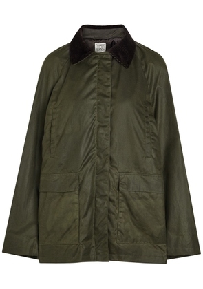 Toteme Waxed Cotton Jacket - Green Dark - 40 (UK12 / M)