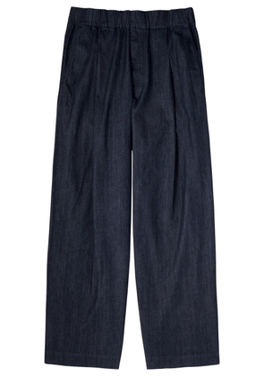 Dries Van Noten Pilan Wide-leg Denim Trousers - Indigo - M