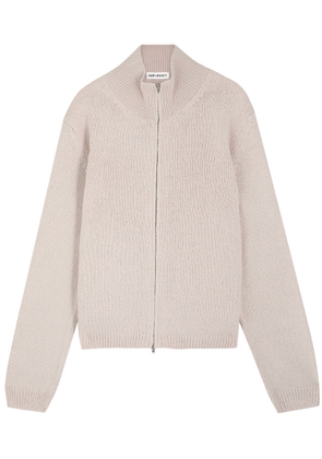 Our Legacy Float Funnel Ribbed Silk-knit Jumper - Off White - 48 (IT48 / M)