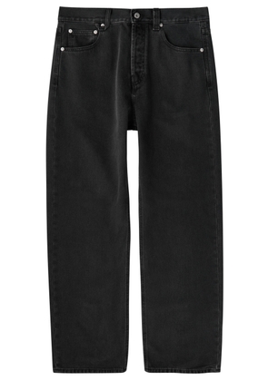 Jacquemus Le De Nimes Droit Straight-leg Jeans - Black - W34 (W34 / L)