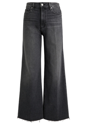 Paige Anessa Wide-leg Jeans - Black - 28 (W28 / UK10 / S)