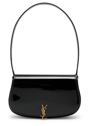 Saint Laurent Voltaire Mini Patent Leather Shoulder bag - Black - One Size