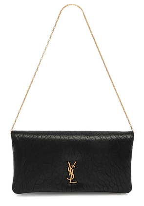 Saint Laurent Calypso Grained Leather Shoulder bag - Black - One Size