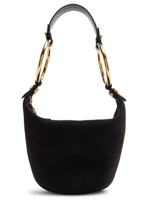 Chloe Bracelet Small Suede Shoulder bag - Black - One Size