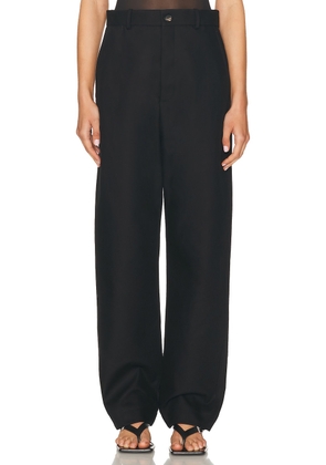 WARDROBE.NYC Drill Trouser in Black - Black. Size M (also in S, XL).