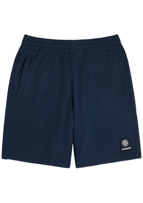 Sandbanks Badge Logo Cotton Shorts - Navy - Xxl
