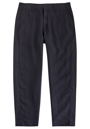 Rag & Bone Linen Trousers - Black - 38 (W38 / Xxl)