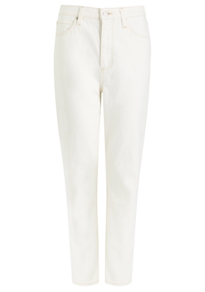 Paige Billy Crop Straight-leg Jeans - Ecru - 30 (W30 / UK12 / M)