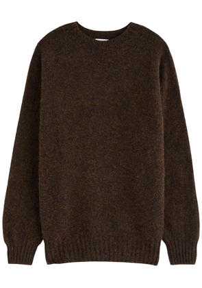 Sunspel Shetland Wool Jumper - Multicoloured - XL