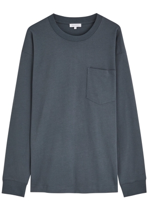 Norse Projects Standard Heavy Loose Cotton T-shirt - Blue - XL