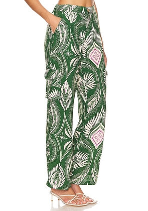 BOAMAR Coco Pant in Green. Size XL. Also in S, XS.