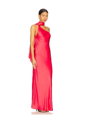 Cin Cin Hera Maxi Dress in Red. Size L. Also in M, S, XL, XS.
