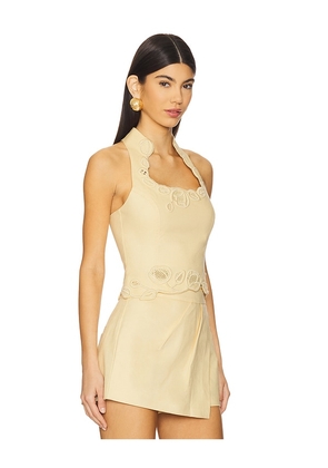 Cult Gaia Ruthie Top in Lemon. Size 2. Also in 4.