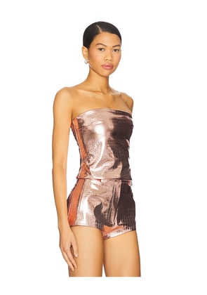 CULTNAKED Killa Bandeau Top in Pink. Size S. Also in L, XL, XXS.