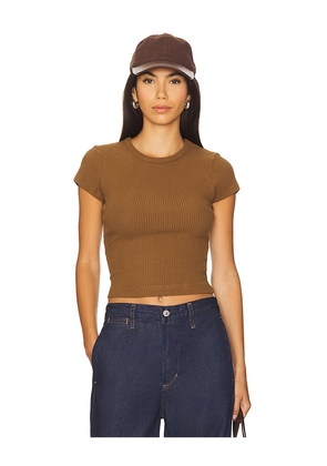 Citizens of Humanity Nello Tee in Brown. Size L. Also in M, S, XS.