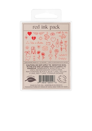 INKED by Dani Red Ink in Beauty: NA.